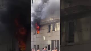 Incendio en el hotel Puerta de África