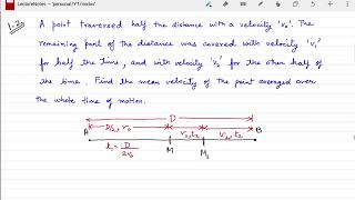 Irodov Problem 1.2 (Kinematics)