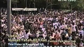 YouTube - Nusrat Fateh Ali Khan in Central Park New York.flv