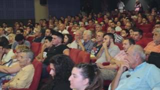 Ερωτήσεις του κοινού στον Γιάνη Βαρουφάκη στο Ηράκλειο