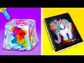 AWESOME ART TRICKS AND DRAWING HACKS || Easy Art Painting Tips By 123 GO! LIVE