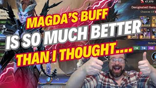 Magda's Buff is MUCH BETTER Than I Thought! You NEED to Check This Out B4 Pulling Watcher of Realms