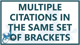 Endnote: two or more in-text citations in the same set of brackets