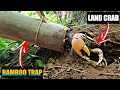 SURVIVAL MAKING BAMBOO TRAP | CRAB TRAP EASY TO MAKE