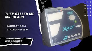 New Innovative String from Babolat - Babolat Xalt Review