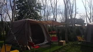 Glamping in Singha Park Chiang Rai Thailand Review