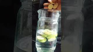 cucumber water detox#riffattahira #food #water  June 2024