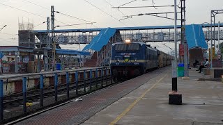 Early morning MPS run of 20636 Ananthapuri SF Express at Maraimalai Nagar | Indian Railways |