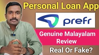 Prefr Personal Loan App Review | Malayalam |