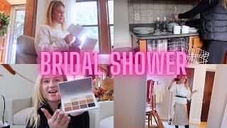 (Ep. 7) BRIDAL SHOWER | Hosting a Fall Bridal Shower, Sephora Haul & Sunday Home Reset