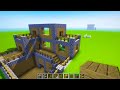 minecraft house tutorial 19 large wooden survival house how to build