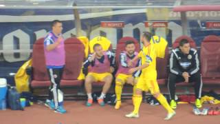 Romania-Hungary 1-1-Lucian Sanmartean iese in aplauzele intregului stadion -Euro 2016 Qualifiers