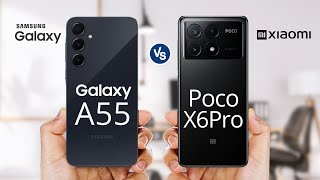 Samsung Galaxy A55 vs Xiaomi Poco X6 Pro - Comparison!