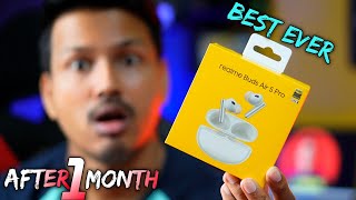 Realme Buds Air 5 Pro Detailed Review After 1 Months Of Usage || Best All-Rounder Tws Under ₹5000