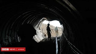 Gaza : BBC News dans l'un des plus grands tunnels du Hamas découverts par Israël