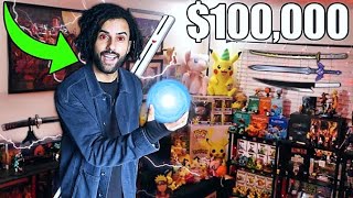 FINALLY REVEALING AND TOURING MY COMPLETE ANIME ROOM AND WEAPON / FIGURE COLLECTION 2021!!!