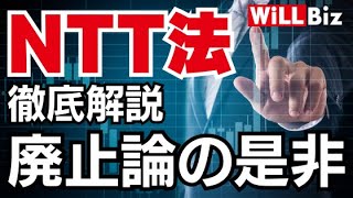 【平井宏治】NTT法 徹底解説　廃止論の是非【WiLL Biz】