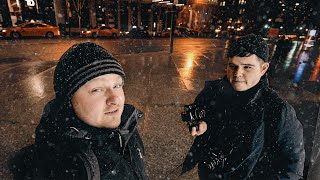 Fujifilm X-T4 | Lowlight Shooting in a Snowstorm! Vlog