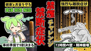 【禁煙 禁断症状】事前準備で９割決まる。「実話再現物語」