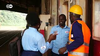 Daniella MESSI BAMA, 26 ans Conductrice de trains chez #camrail