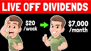 How To Live Off Dividends Compilation