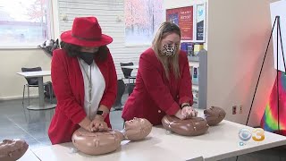 CPR Training At Independence Visitor Center To Mark National Wear Red Day