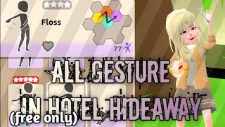 ALL SOLO GESTURE (FREE) | #hotelhideaway #hotelhideawayindonesia