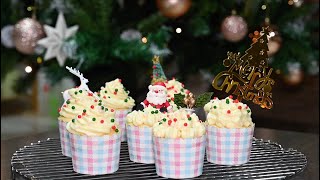 Fluffy \u0026 Moist Vanilla Cupcakes | Unboxing A 210 CM Tall Christmas Tree