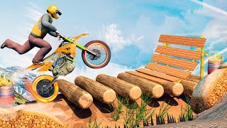 Ramp Bike Stunts - Gameplay Android game - bike Stunts game