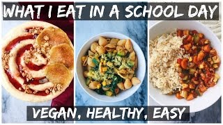 What I Eat In A SCHOOL Day + Vlog || HCLF VEGAN || DAY 14