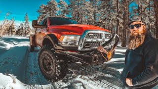 This JEEP was buried in the SNOW! We got the call...and sent HELLBOY!