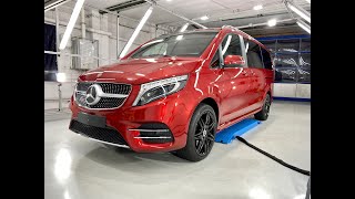 MERCEDES V KLASSE - KERAMIKVERSIEGELUNG - Paddy poliert PS Car Garage