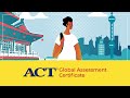 The Global Assessment Certificate for University-Bound Students (10 sec)