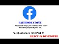 Facebook Clone ( Ui) User Interface Part 1