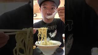 [暇なひと用]青森津軽新城青森煮干しラーメンの一般的な嗜み方 How to common taste Dried sardine ramen in Aomori #放浪 #japanesefood