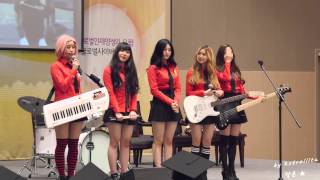 [4K] 20150301 키위밴드(Kiwi Band) 글로벌 사이버대학교 학위수여식 공연 전체 직캠  - 03.멘트