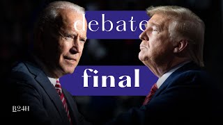 LEGENDADO 🇺🇸 Debate FINAL entre TRUMP e BIDEN de 2020