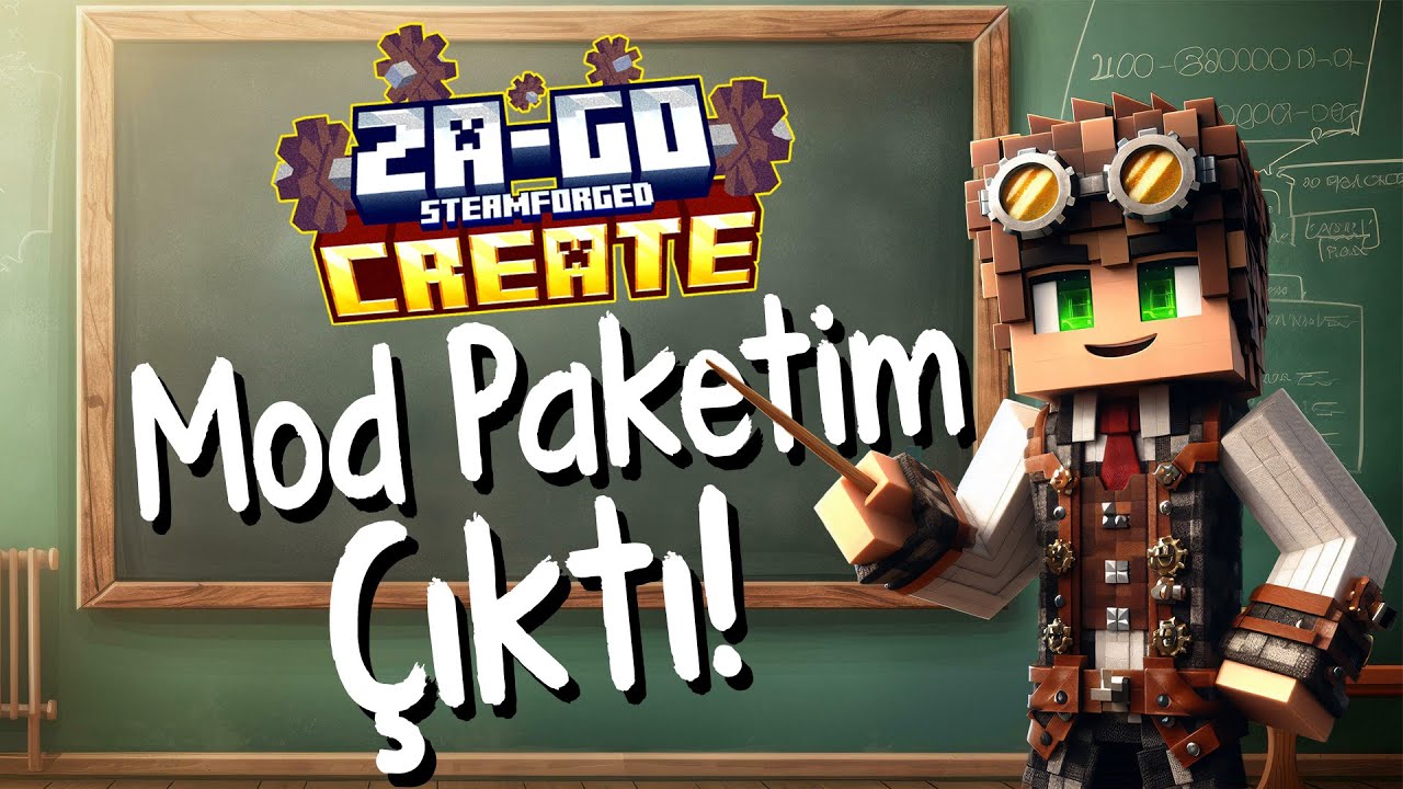 Kendi Mod Paketim Sonunda çikti Create Steamforged Youtube