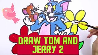 how to draw tom and jerry faster