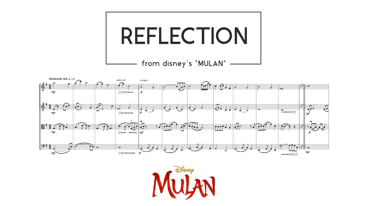 Reflection Mulan Book Kurtmark