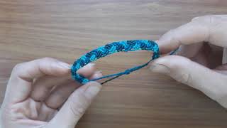 Bracciale intrecciato semplice da fare [tutorial in italiano]