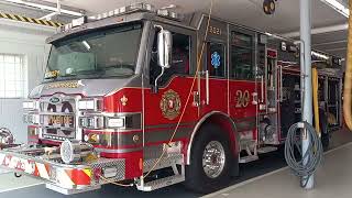 Walk Around of Cinnaminson Fire Rescue Engine 2021