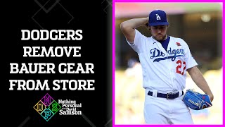Dodgers remove all Trevor Bauer items from team store | Nothing Personal with David Samson