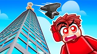 throwing stuff for money in Roblox…