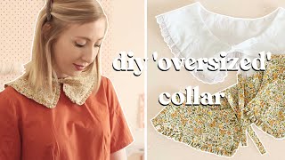 DIY 'Oversized' Collar | Two Ways!