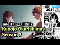 Tanggal Rilis Kanojo Okarishimas Season 3 | Ada Character baru
