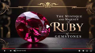 The Mystique and Majesty of Ruby Gemstones