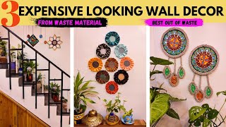 Wall decoration ideas from #wastematerials  #bestoutofwaste #cardboard #diy #trashtotreasure