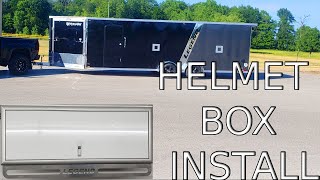 Building the Best Snowmobile Trailer on Youtube! Extra Storage Install