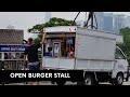 WATCH HOW THIS BURGER TRUCK OPEN ITS BUSINESS | AMAZING MALAYSIA FOOD STREET